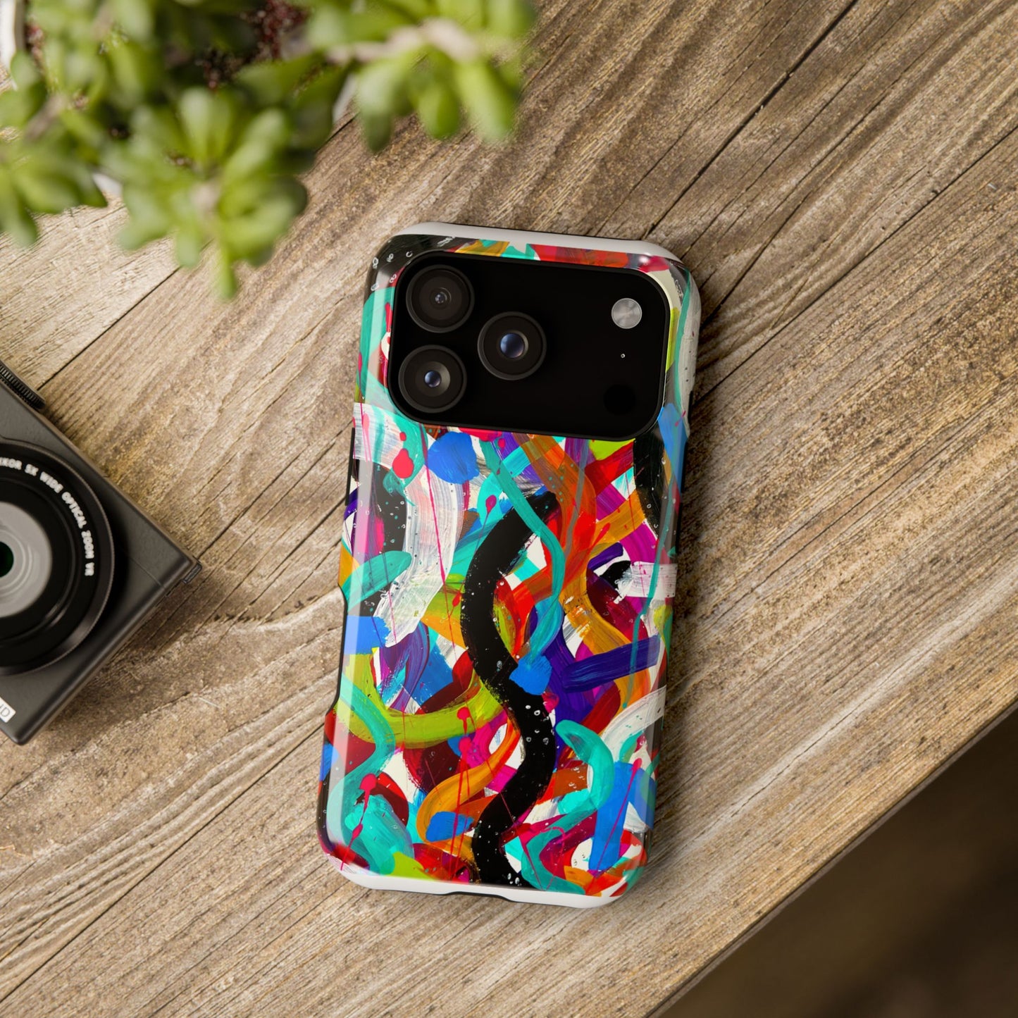 Abstract Art Impact-Resistant Phone Cases