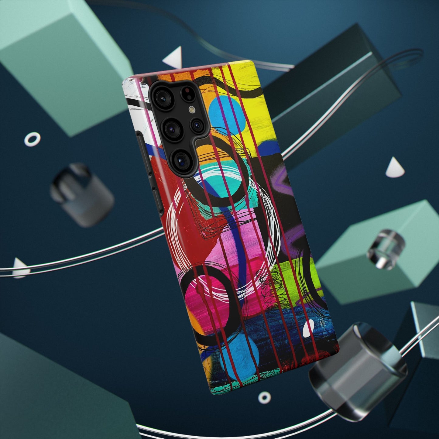 Abstract Art Impact-Resistant Phone Cases