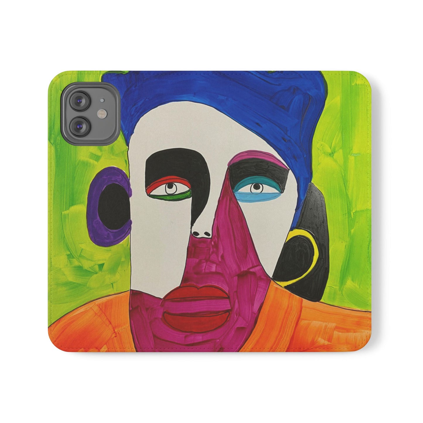 Abstract Art Phone Flip Cases