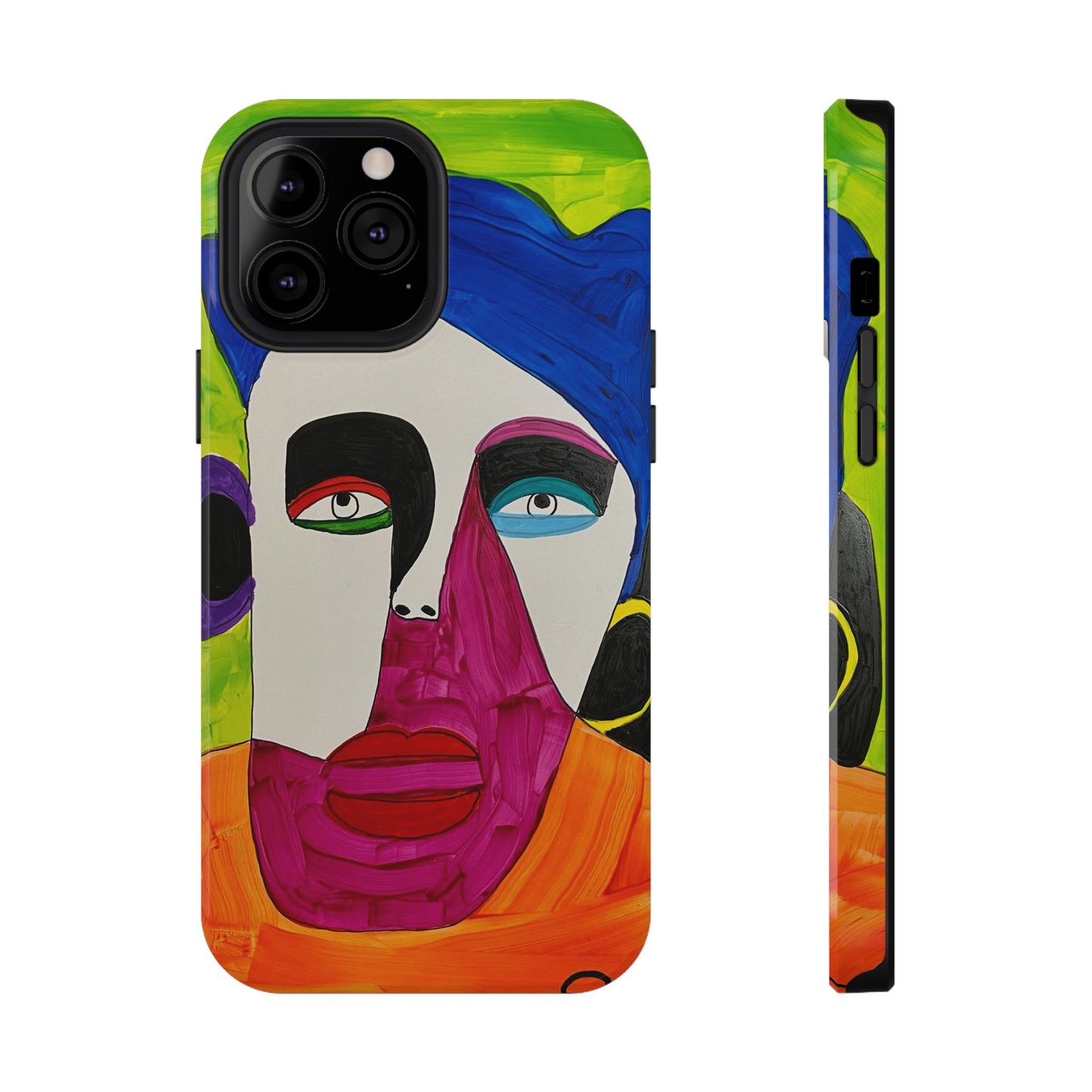 Abstract Art Impact-Resistant Phone Cases