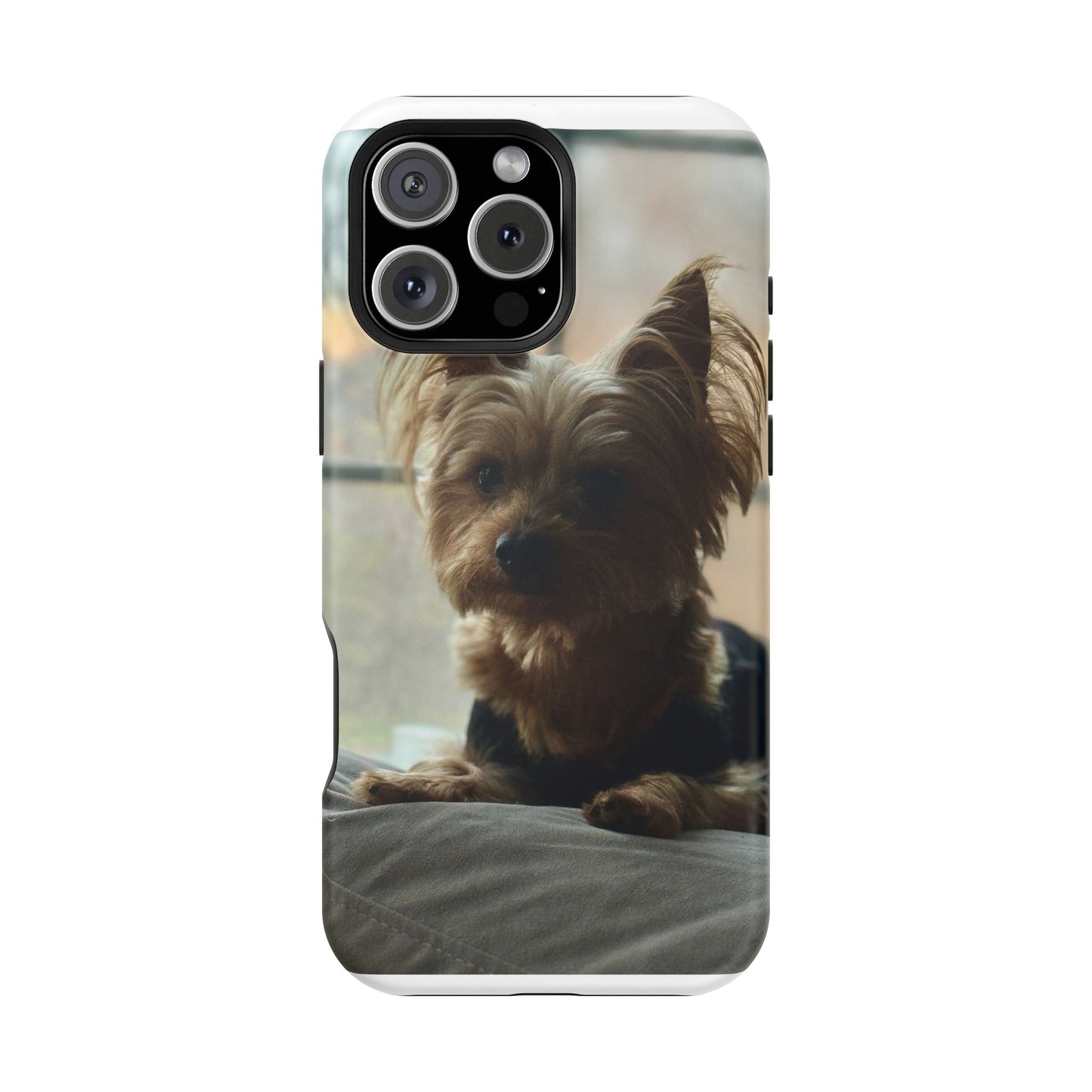 Yorkie Impact-Resistant Phone Cases