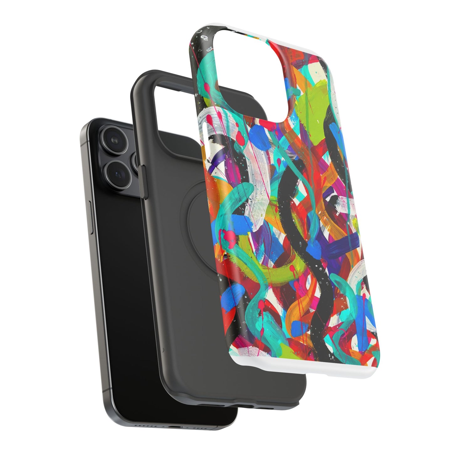 Abstract Art Impact-Resistant Phone Cases
