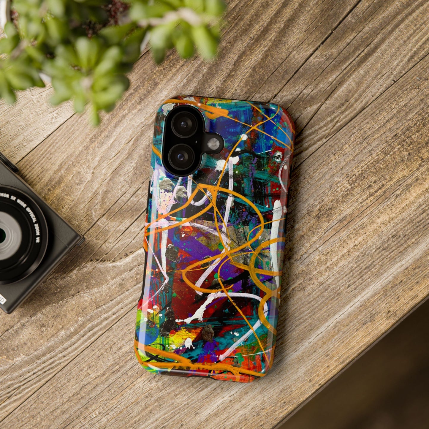 Abstract Art Impact-Resistant Phone Cases