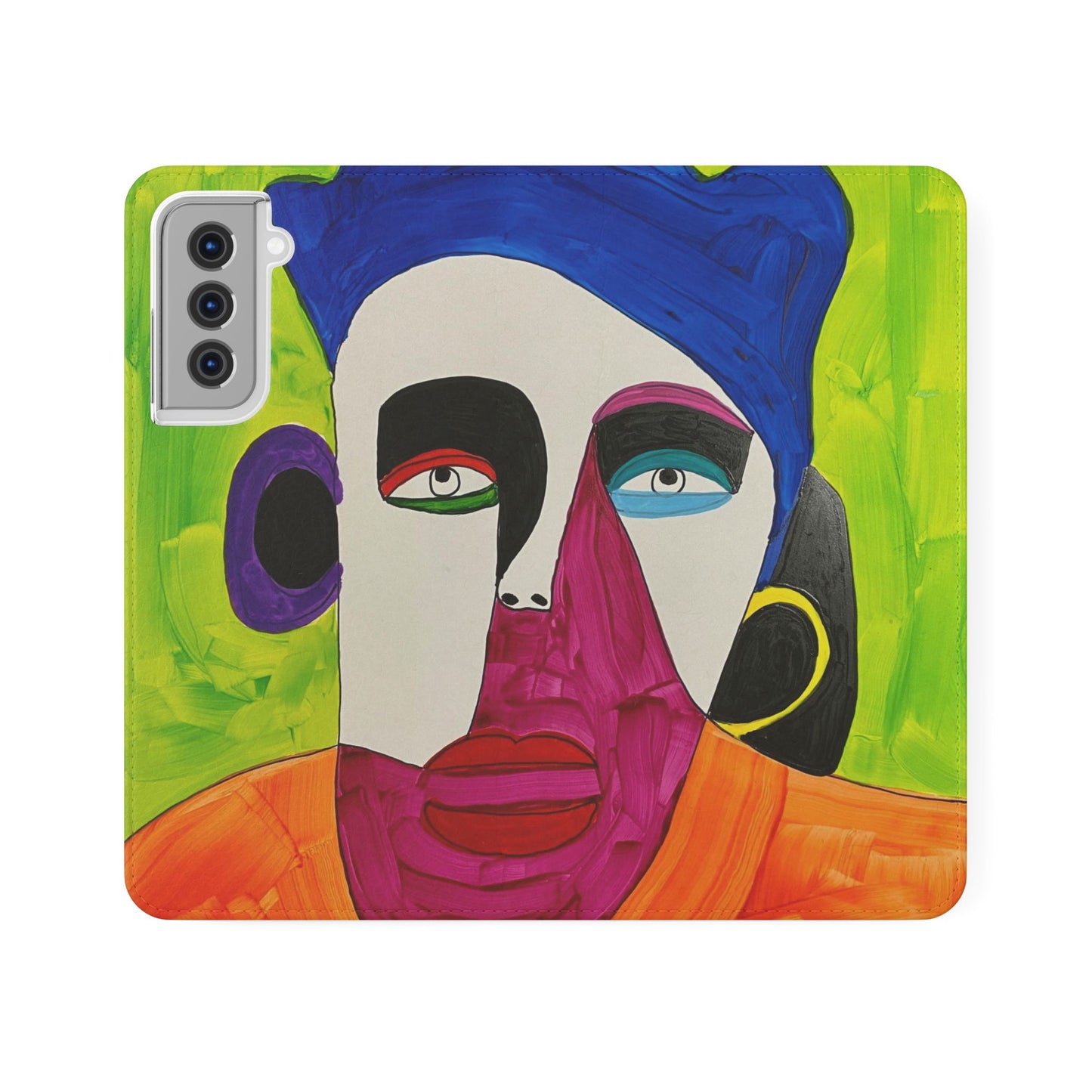 Abstract Art Phone Flip Cases