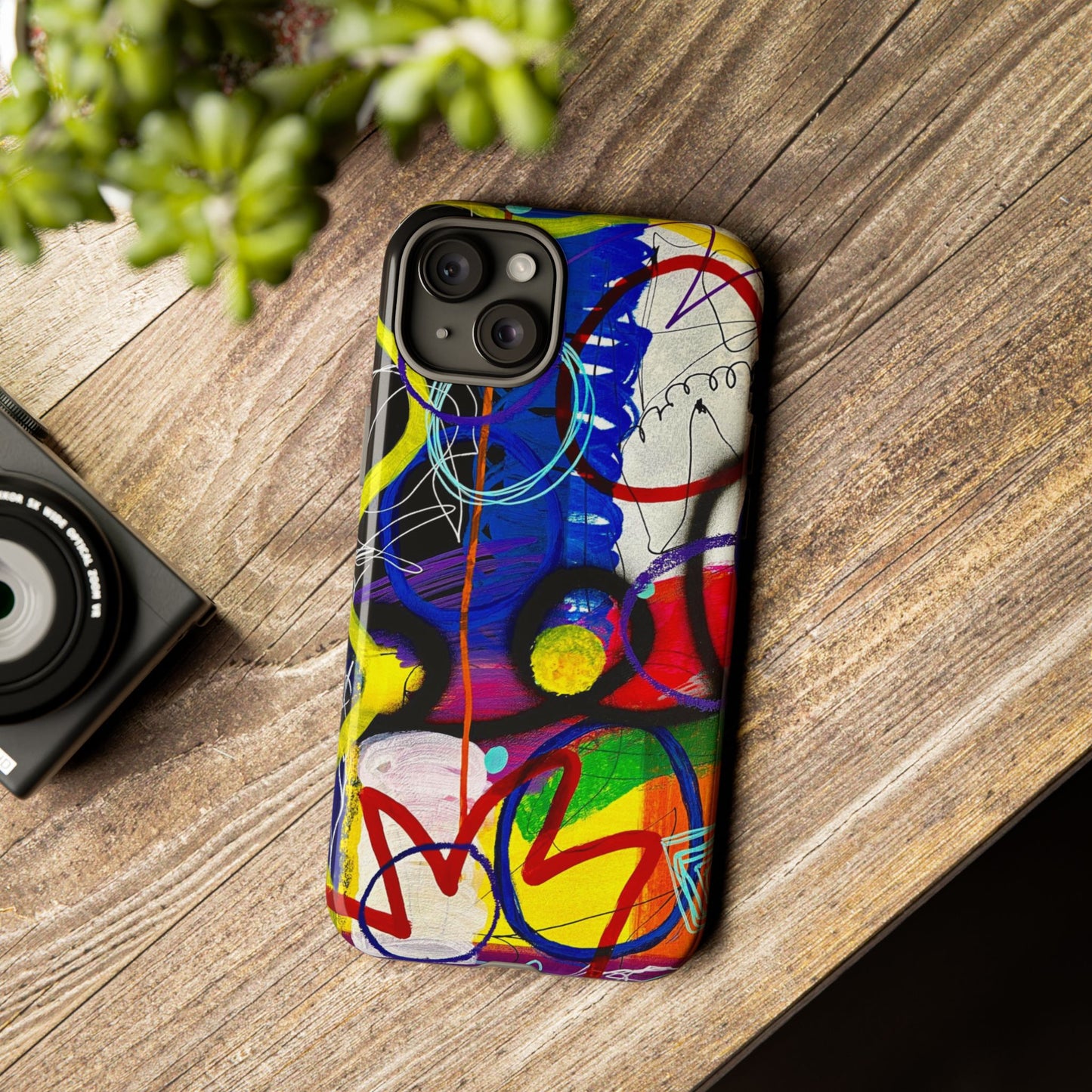 Abstract Art Tough Phone Cases