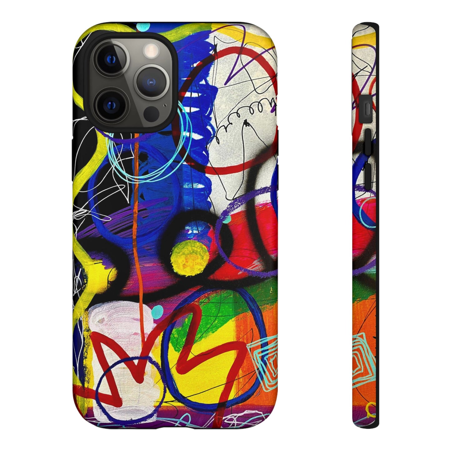 Abstract Art Tough Phone Cases