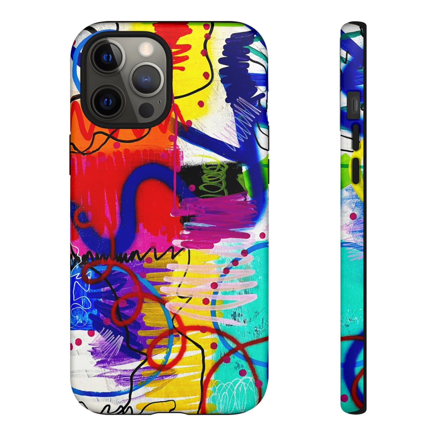 Abstract Art Tough Phone Cases