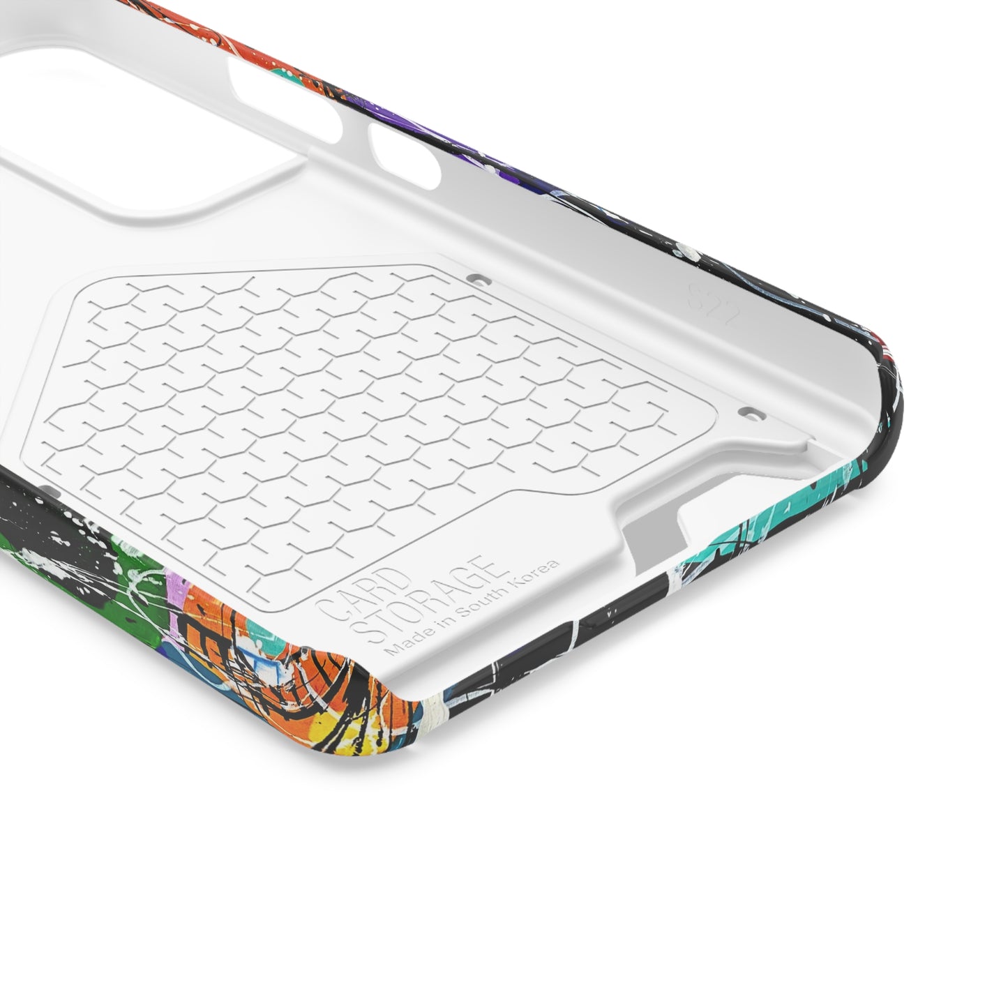 5Featured - Abstract Art Phone Case With Card Holder