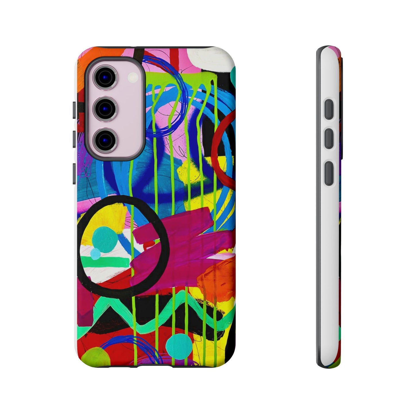Abstract Art Tough Phone Cases