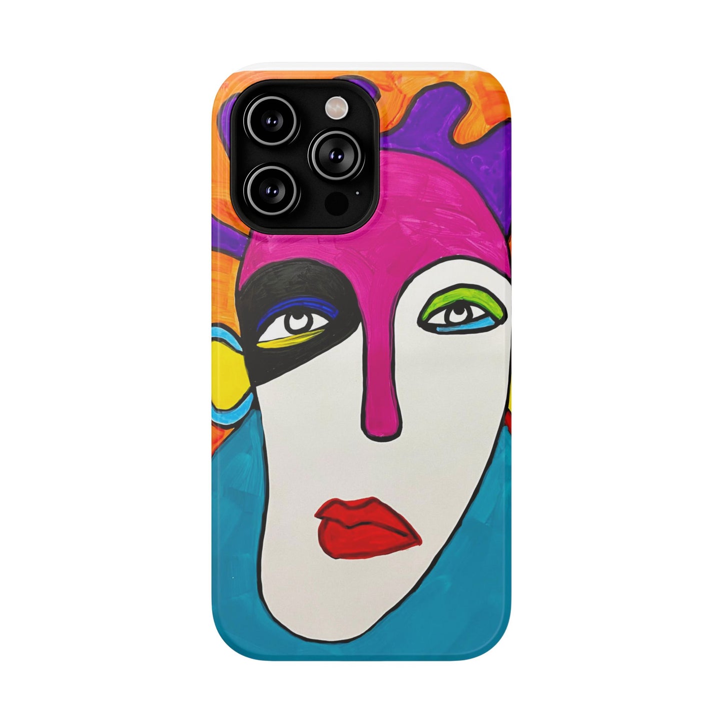 2Featured - Abstract Art Impact-Resistant Phone Cases