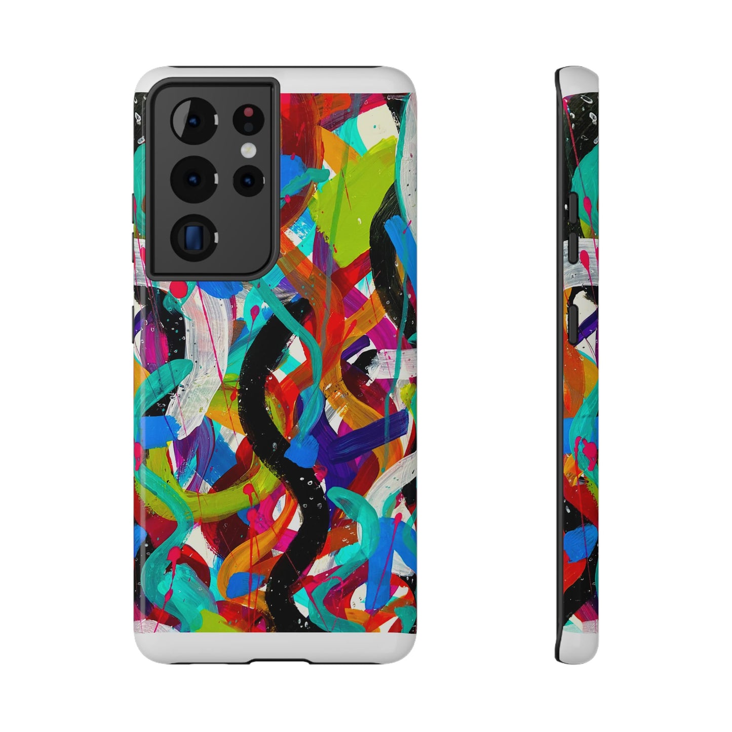 Abstract Art Impact-Resistant Phone Cases