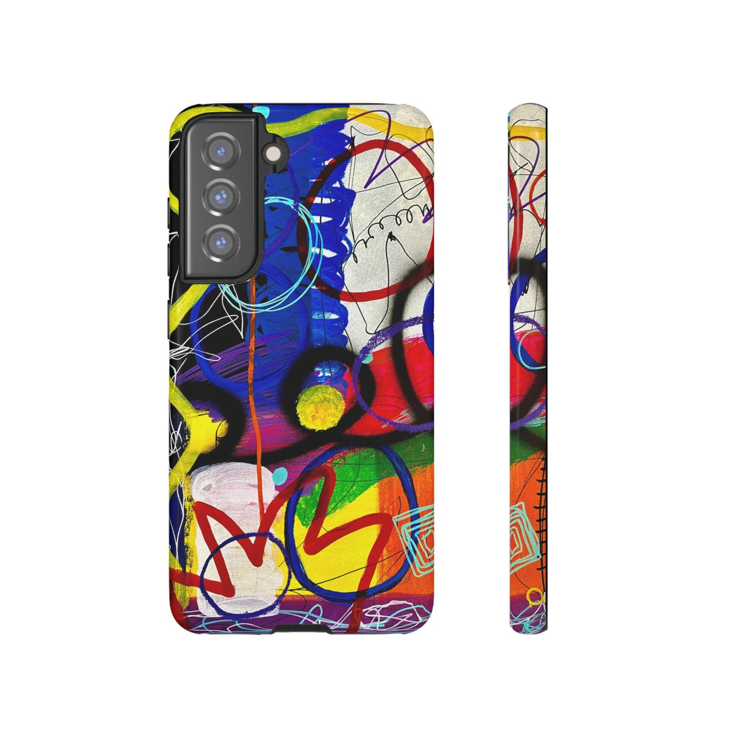 Abstract Art Tough Phone Cases