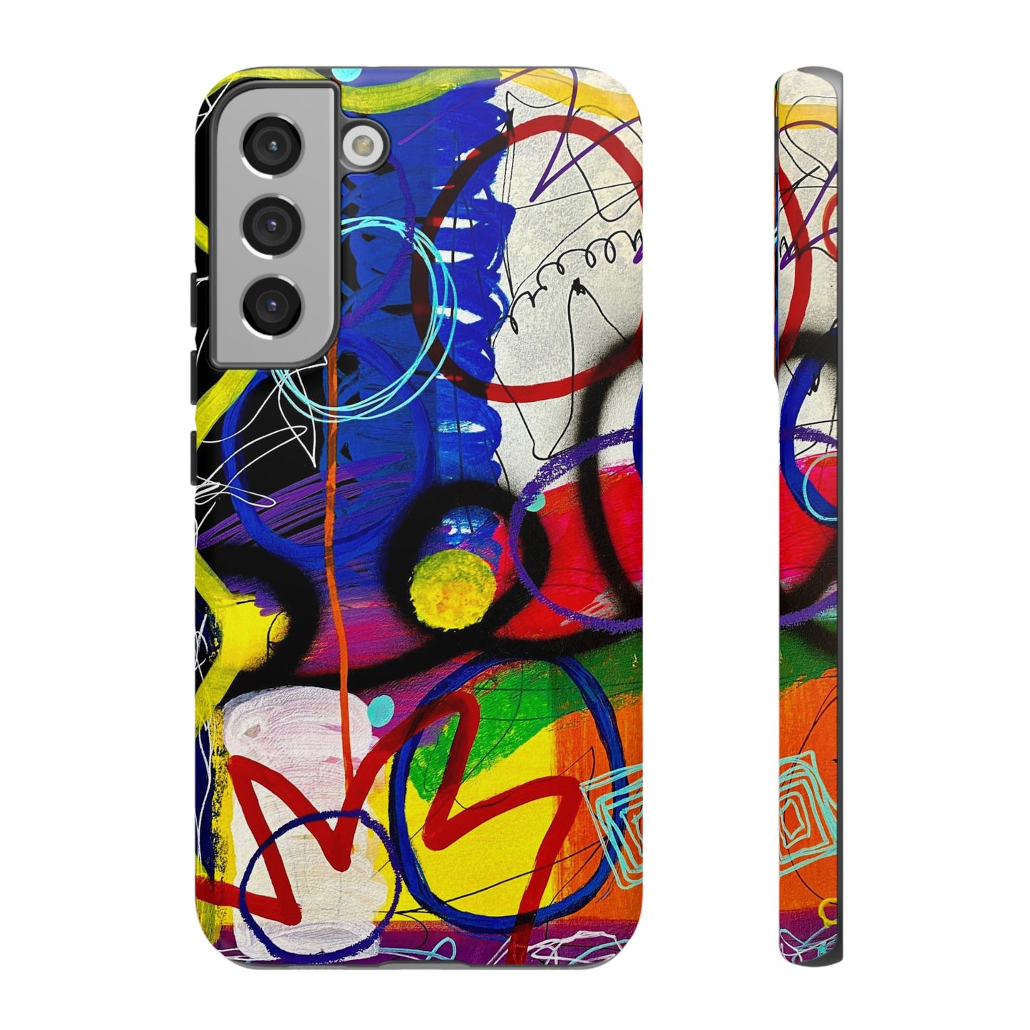 Abstract Art Tough Phone Cases