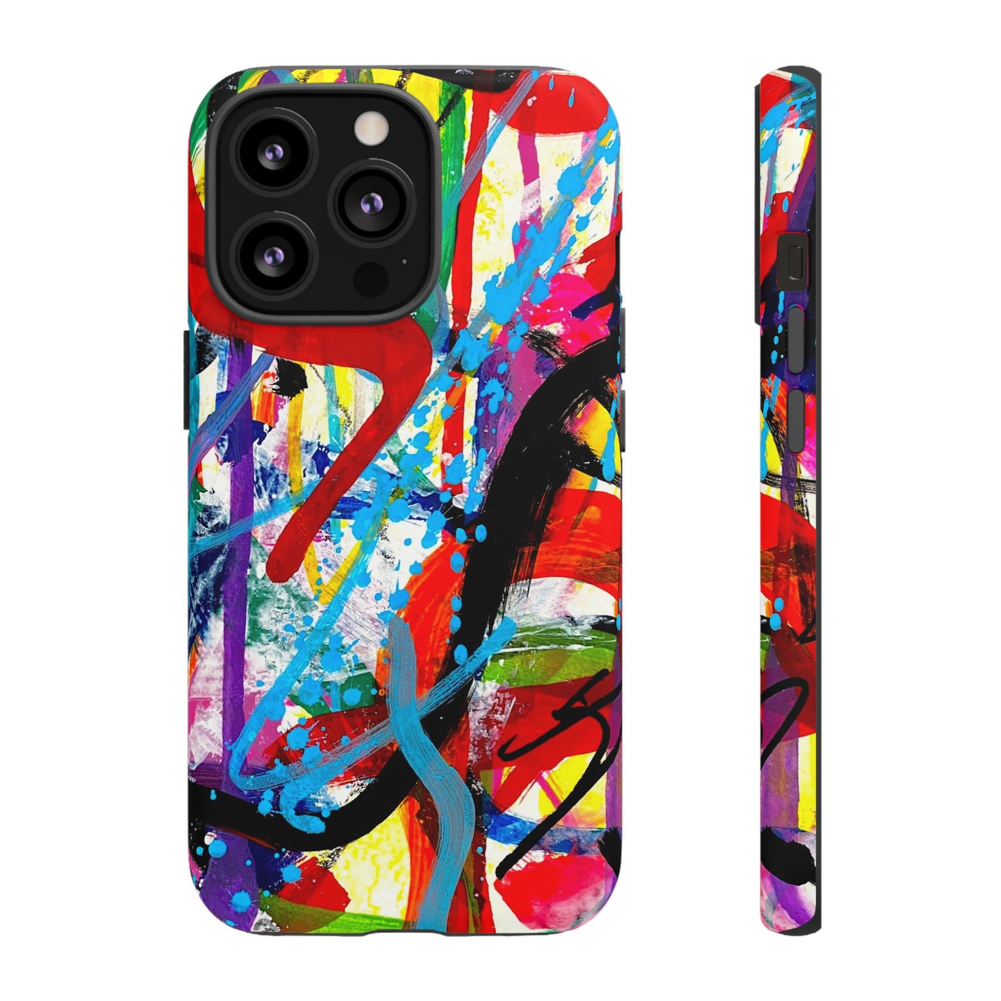Abstract Art Tough Phone Cases