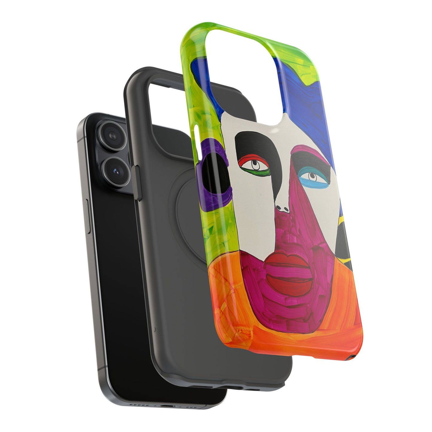 Abstract Art Impact-Resistant Phone Cases