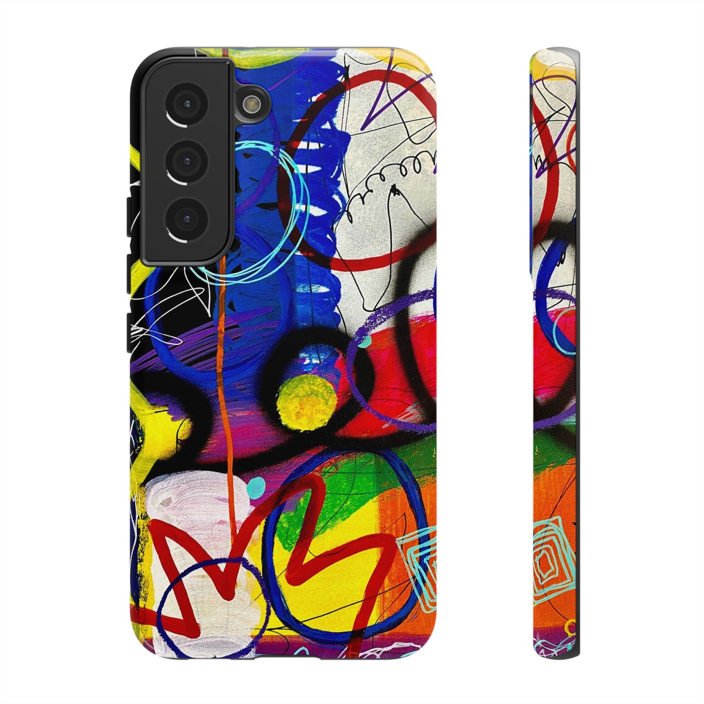 Abstract Art Tough Phone Cases
