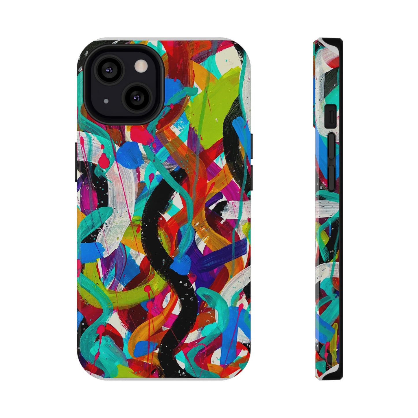 Abstract Art Impact-Resistant Phone Cases
