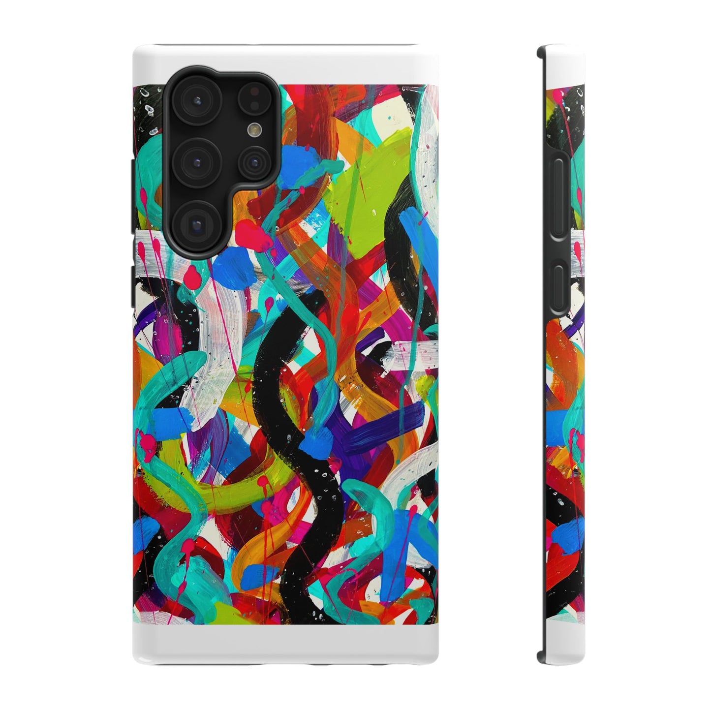Abstract Art Impact-Resistant Phone Cases