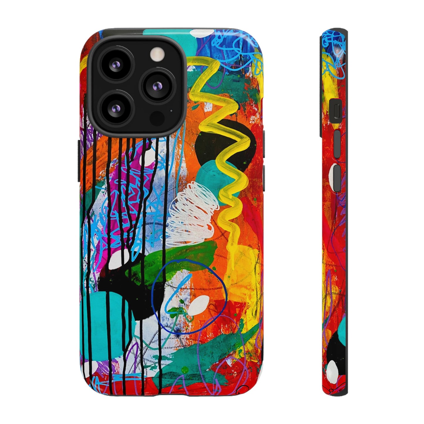 Abstract Art Tough Phone Cases