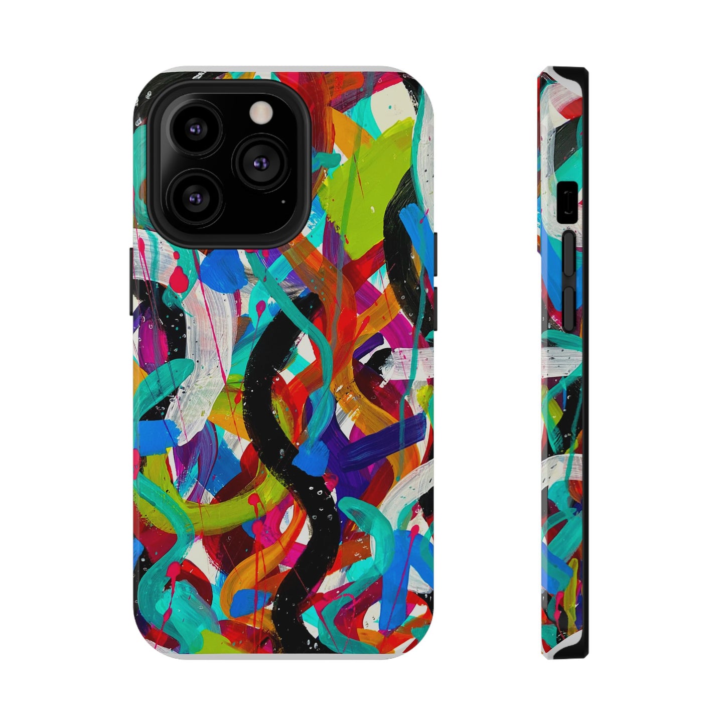Abstract Art Impact-Resistant Phone Cases