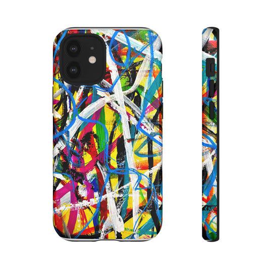 Abstract Art Tough Phone Cases