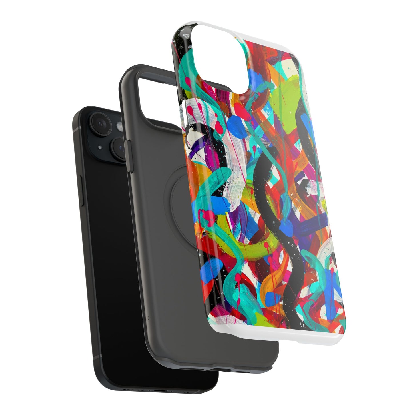 Abstract Art Impact-Resistant Phone Cases
