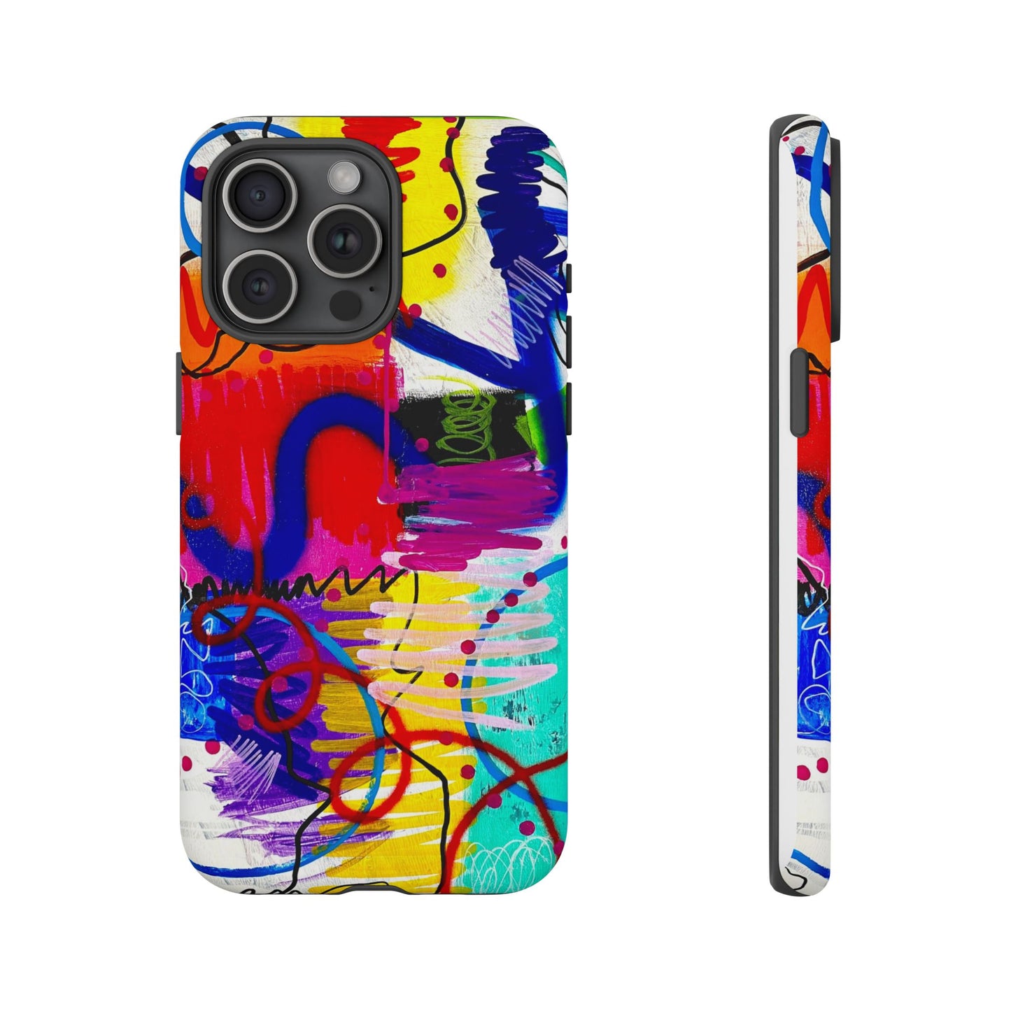 Abstract Art Tough Phone Cases