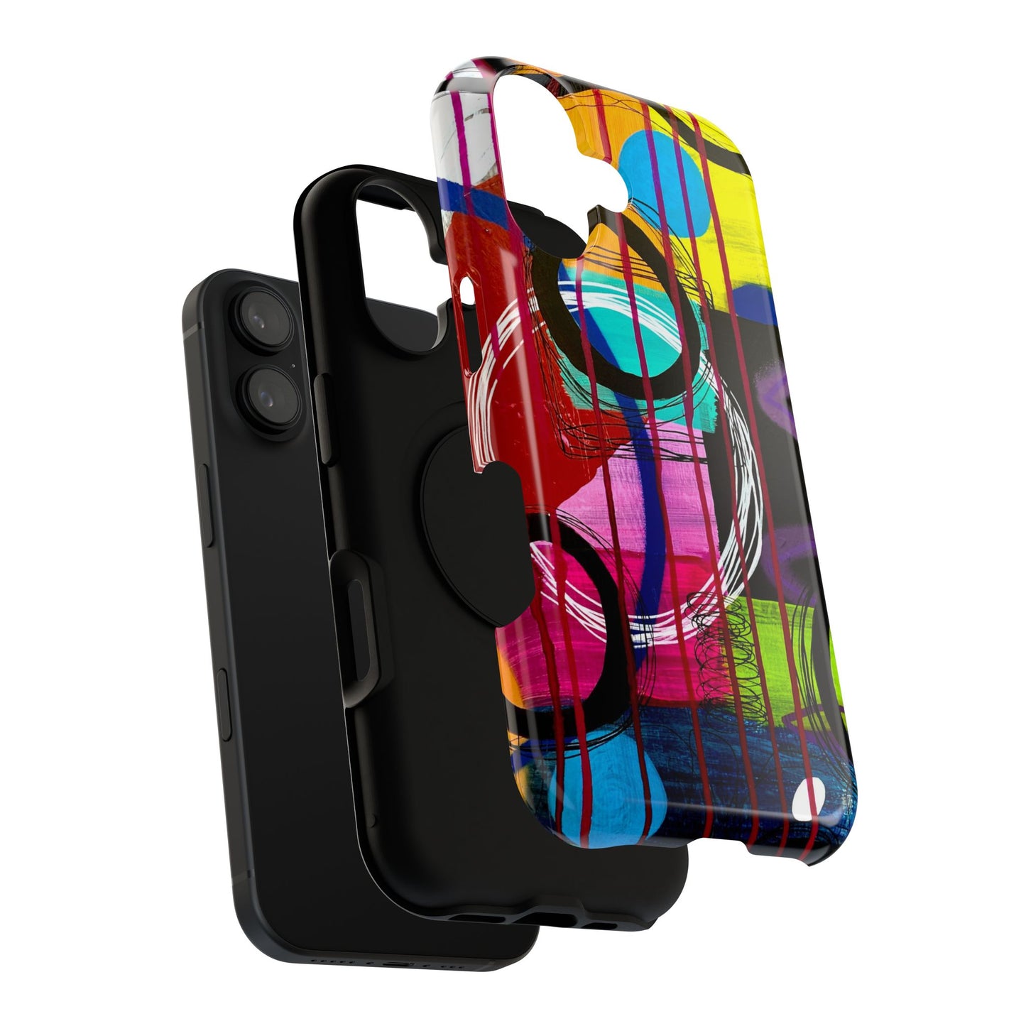 Abstract Art Impact-Resistant Phone Cases