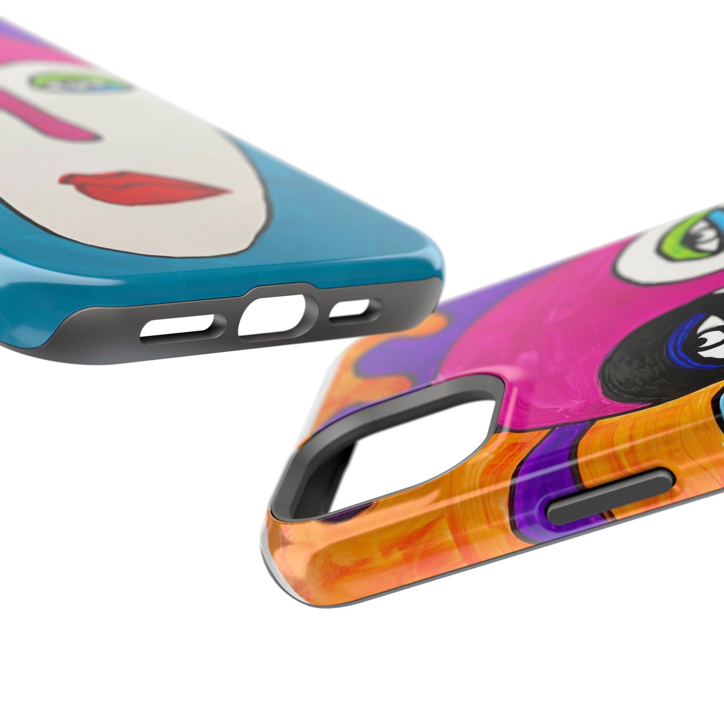 2Featured - Abstract Art Impact-Resistant Phone Cases