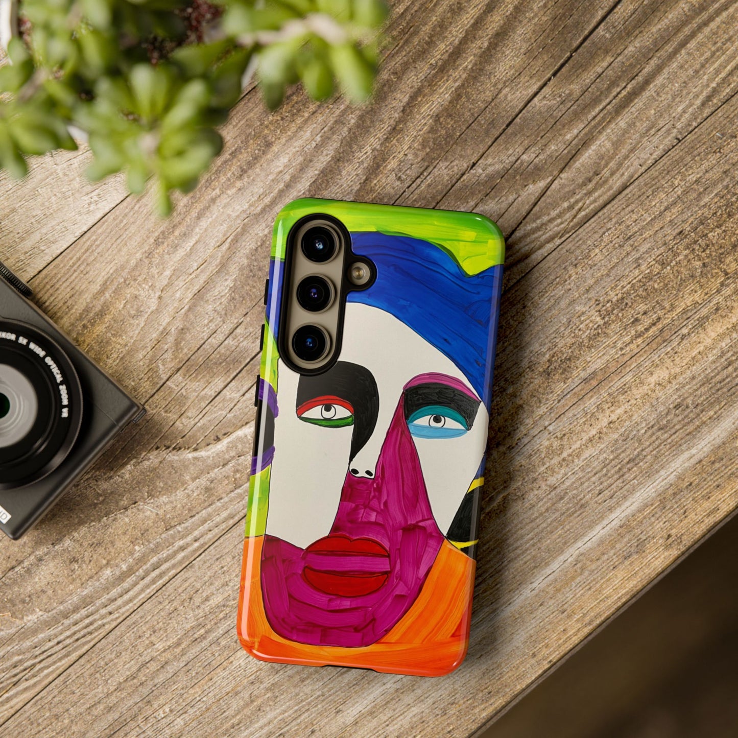 1Featured - Abstract Art Tough Phone Cases
