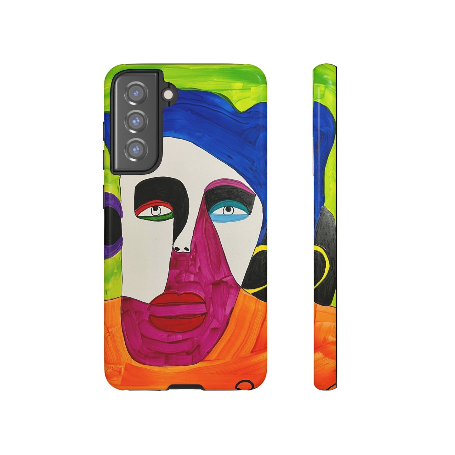 1Featured - Abstract Art Tough Phone Cases