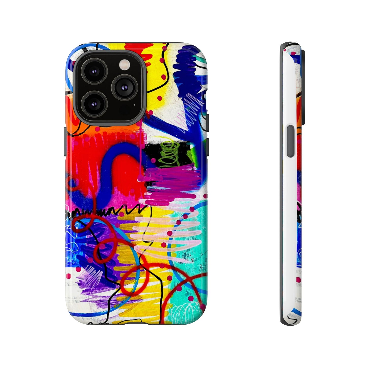 Abstract Art Tough Phone Cases