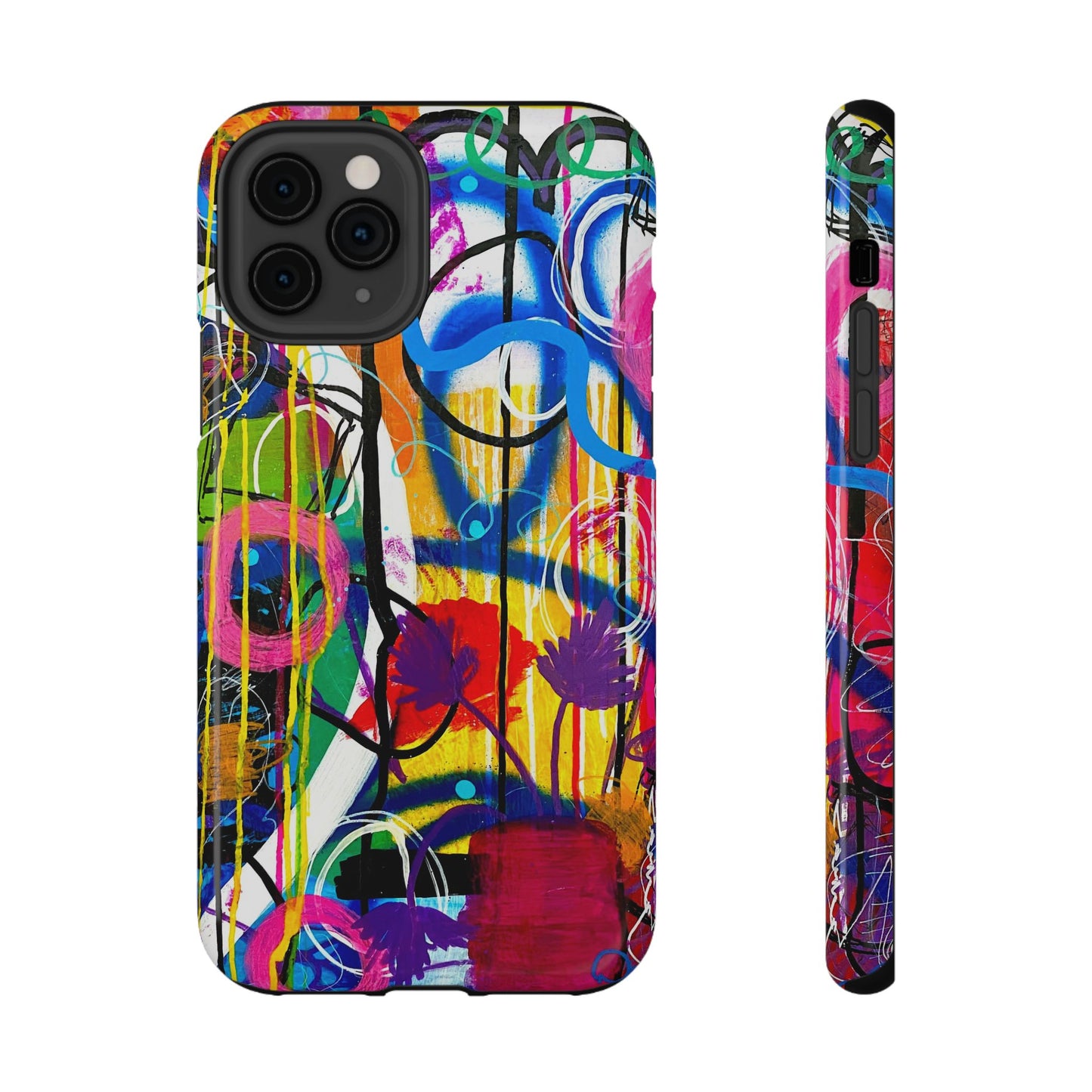 Abstract Art Impact-Resistant Phone Cases