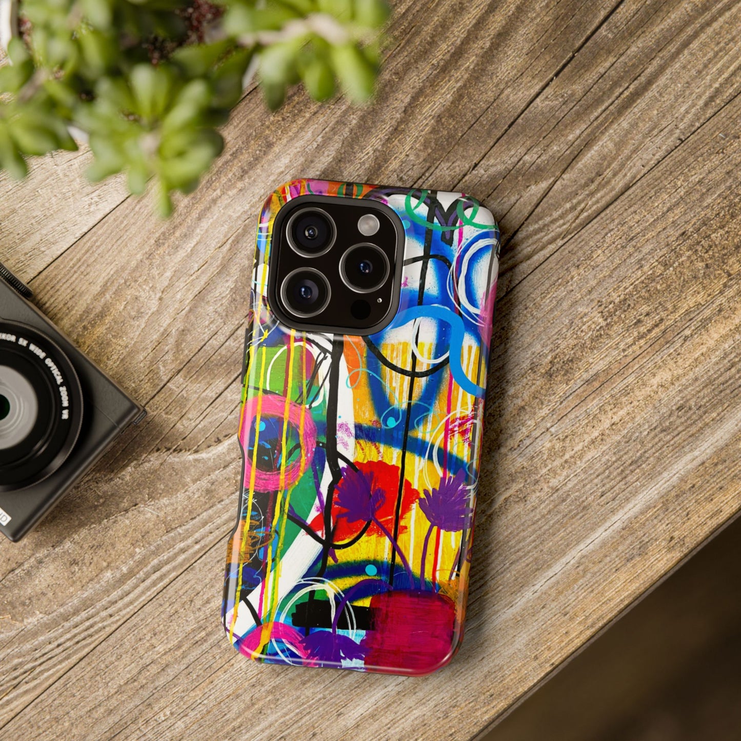 Abstract Art Impact-Resistant Phone Cases