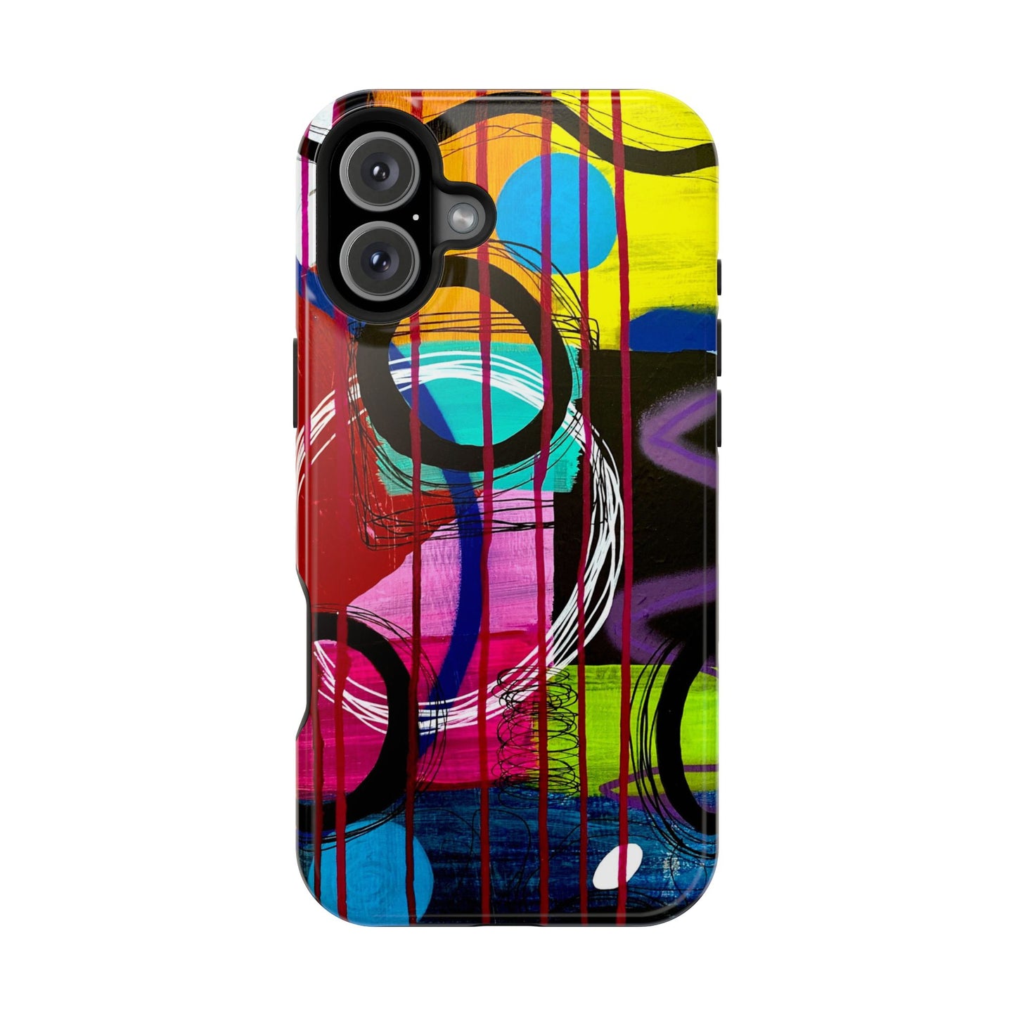 Abstract Art Impact-Resistant Phone Cases