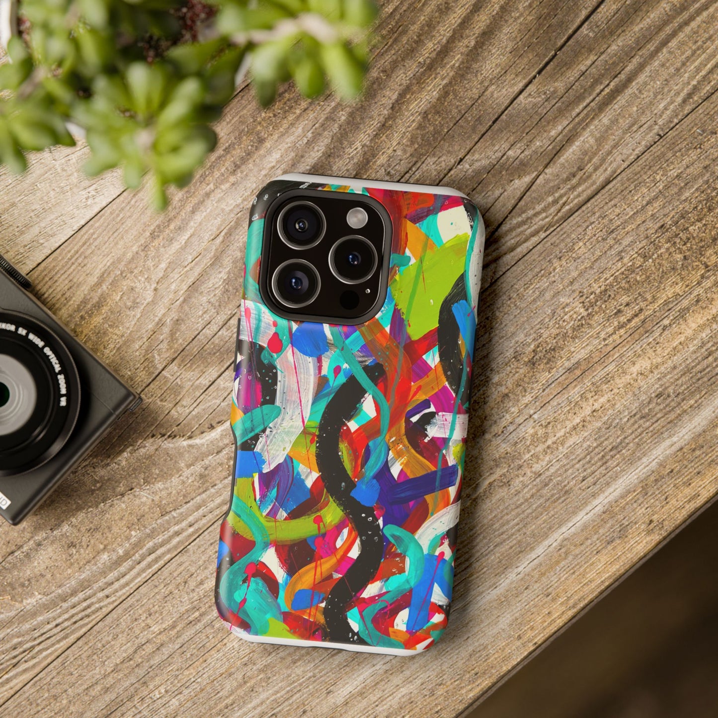 Abstract Art Impact-Resistant Phone Cases