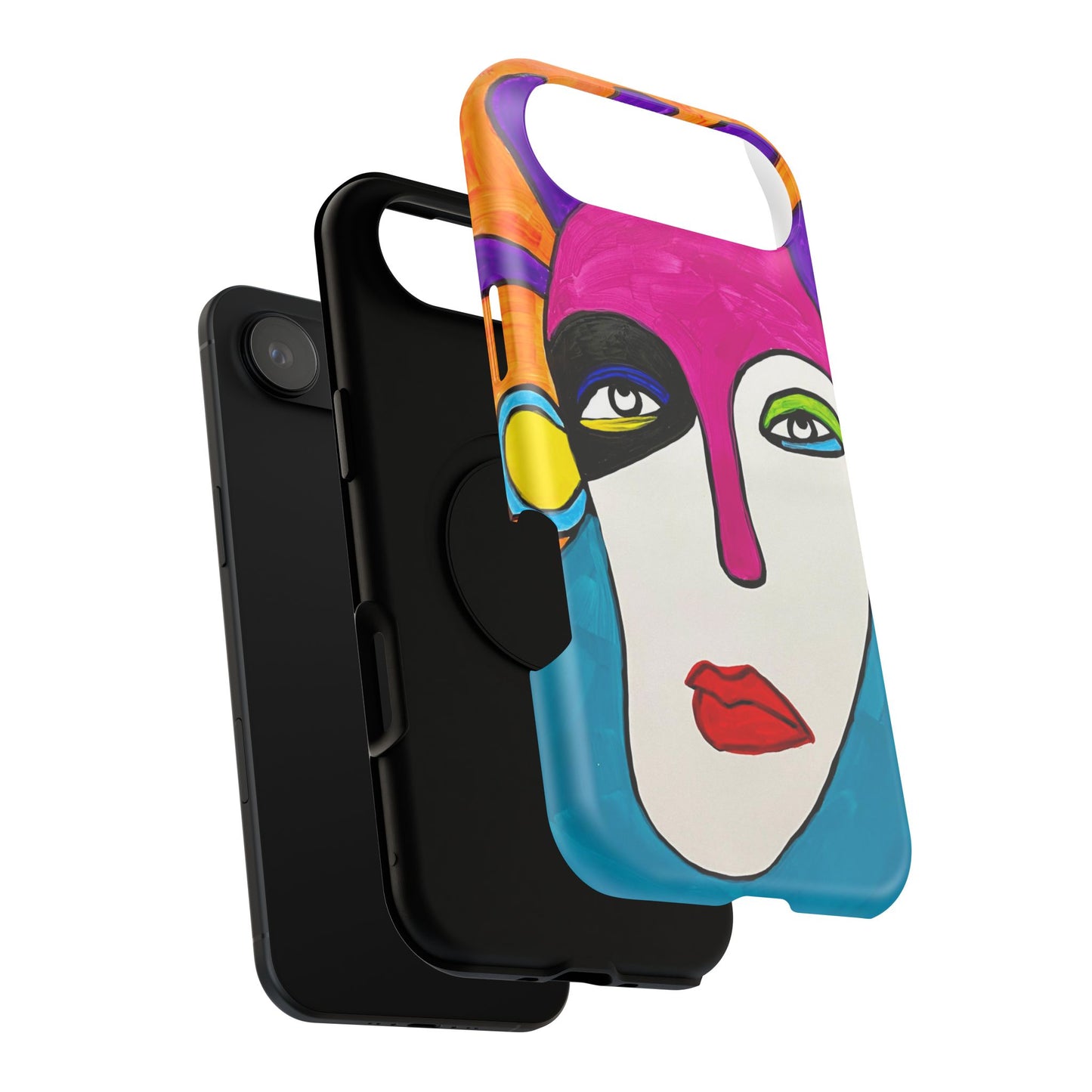 2Featured - Abstract Art Impact-Resistant Phone Cases