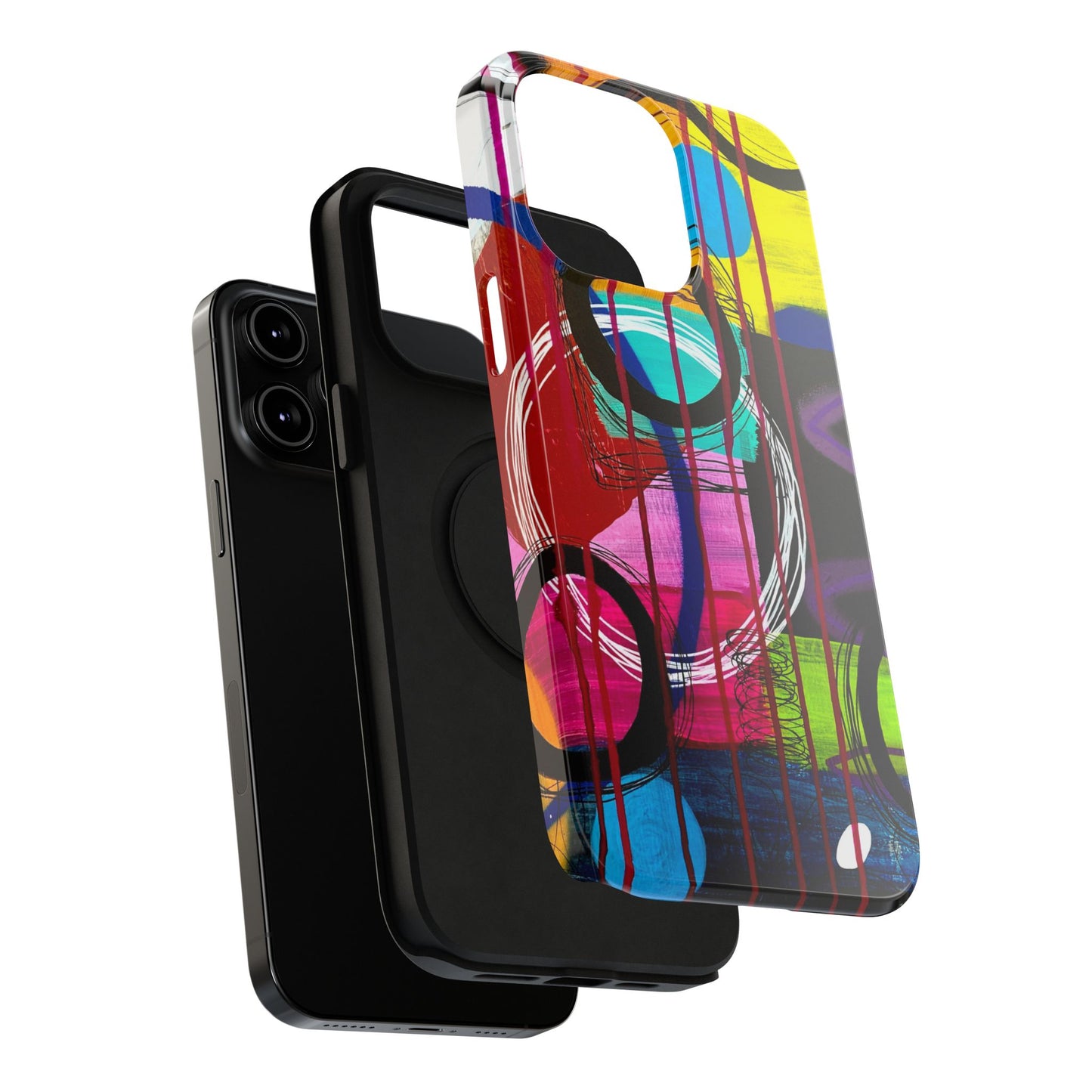 Abstract Art Impact-Resistant Phone Cases