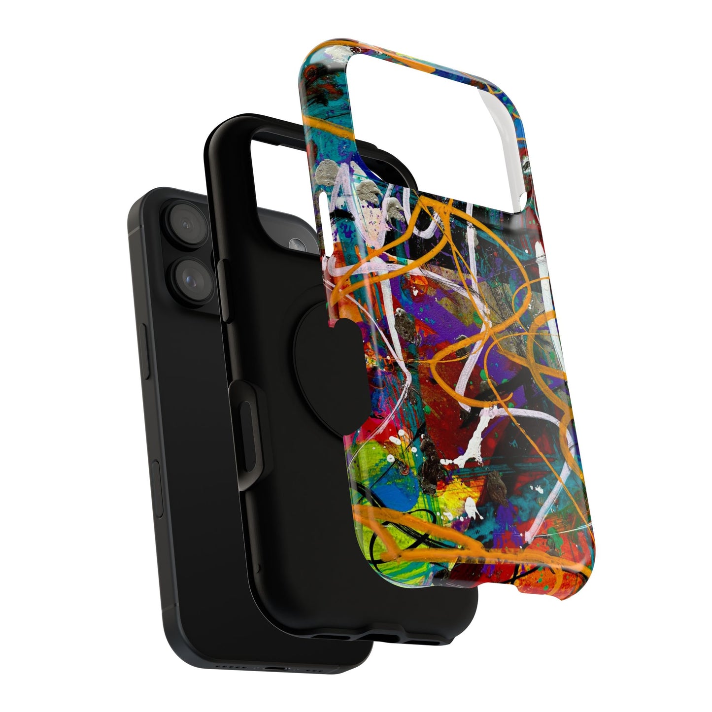 Abstract Art Impact-Resistant Phone Cases