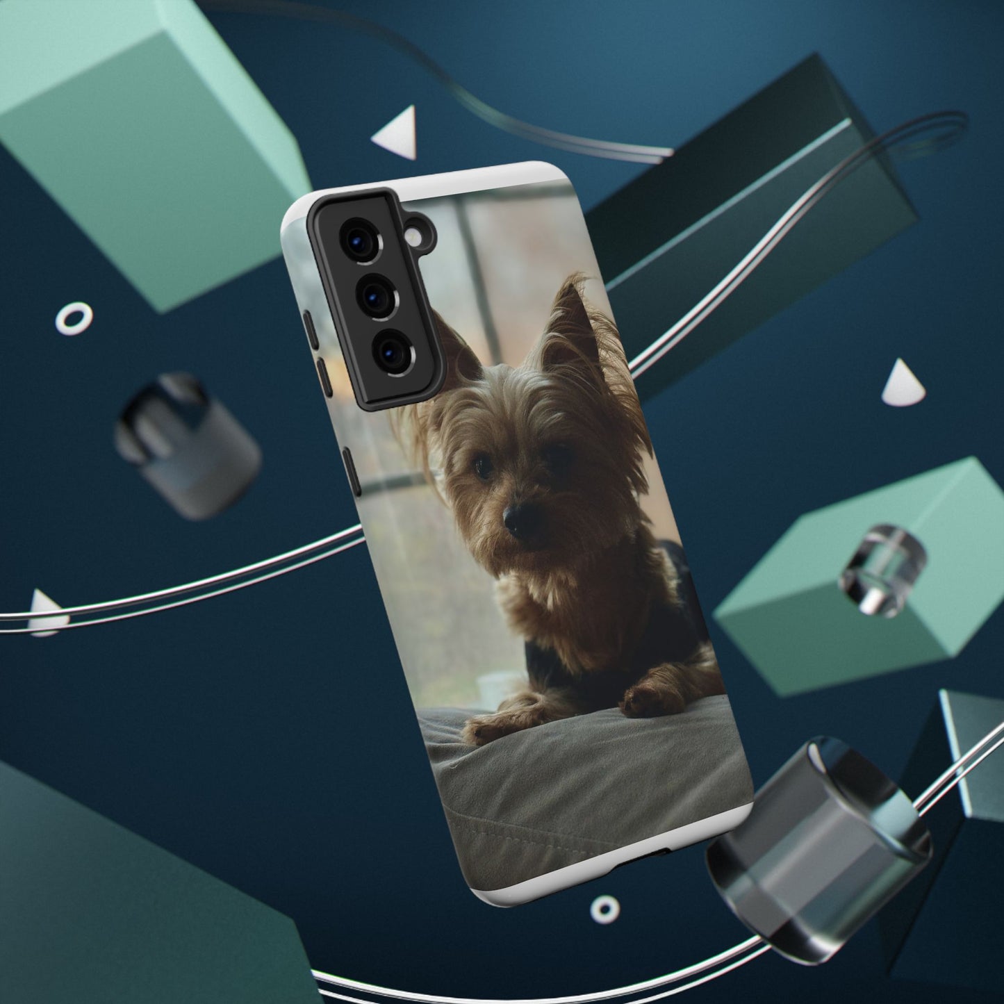 Yorkie Impact-Resistant Phone Cases