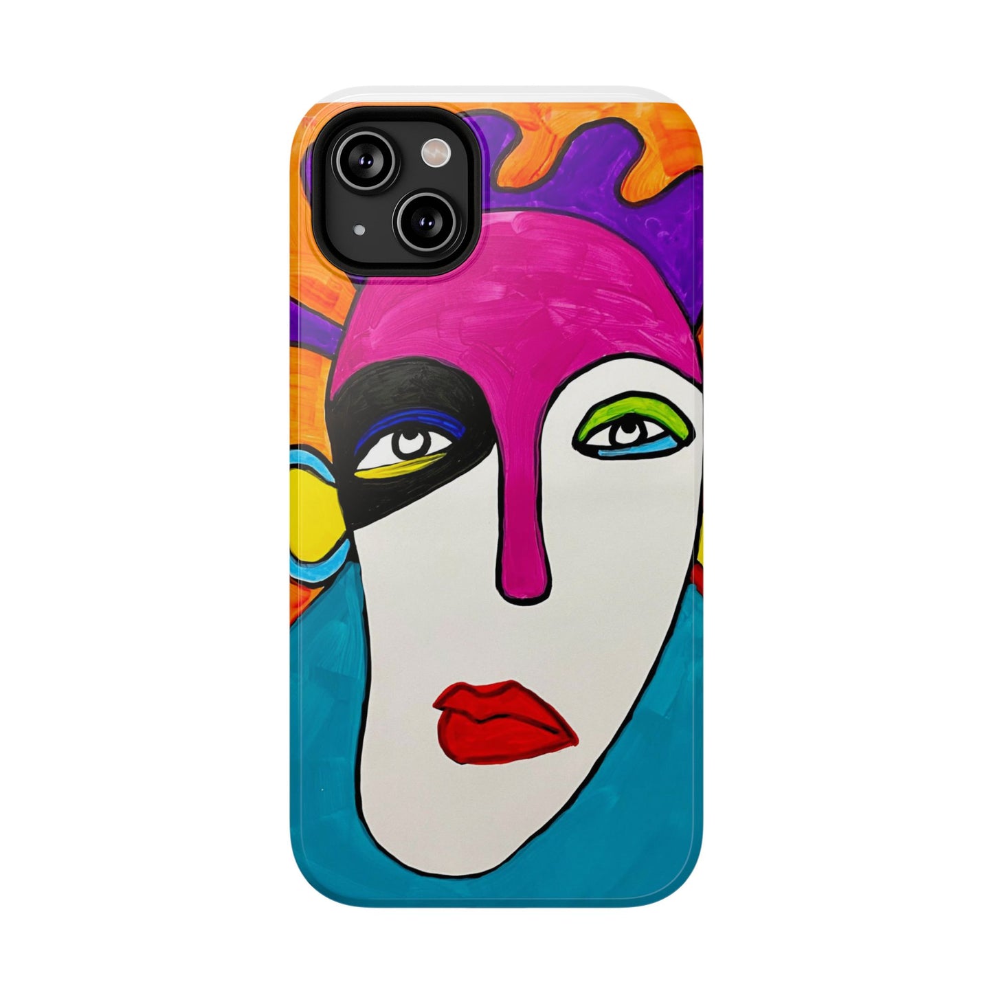 2Featured - Abstract Art Impact-Resistant Phone Cases