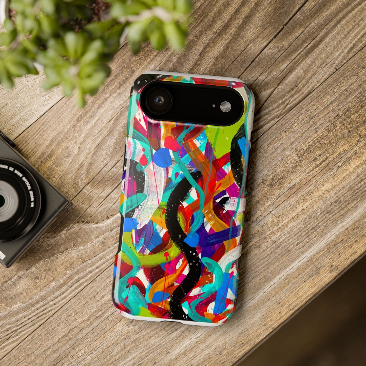 Abstract Art Impact-Resistant Phone Cases