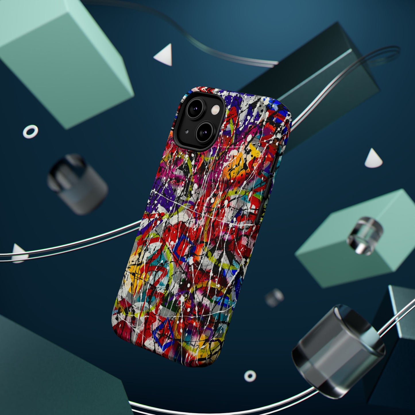 Abstract Art Magnetic Tough Phone Cases