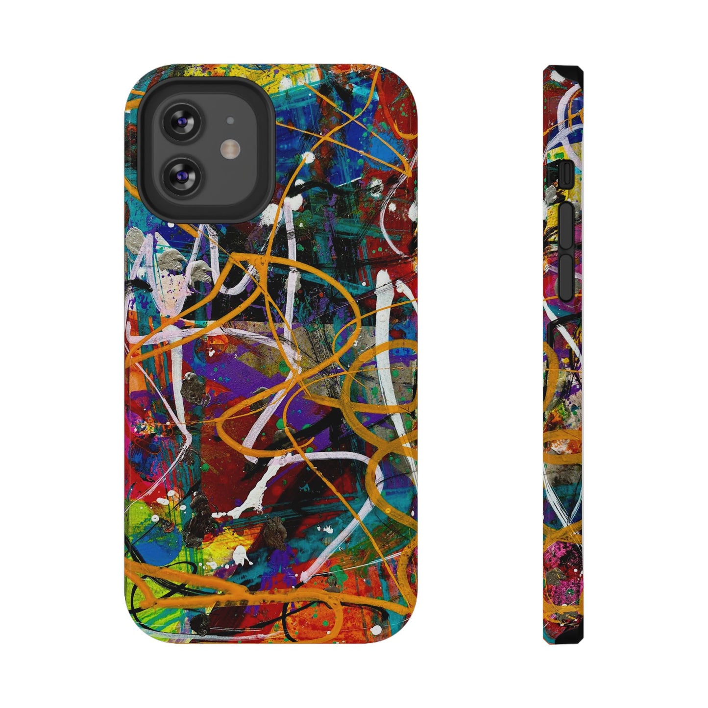 Abstract Art Impact-Resistant Phone Cases