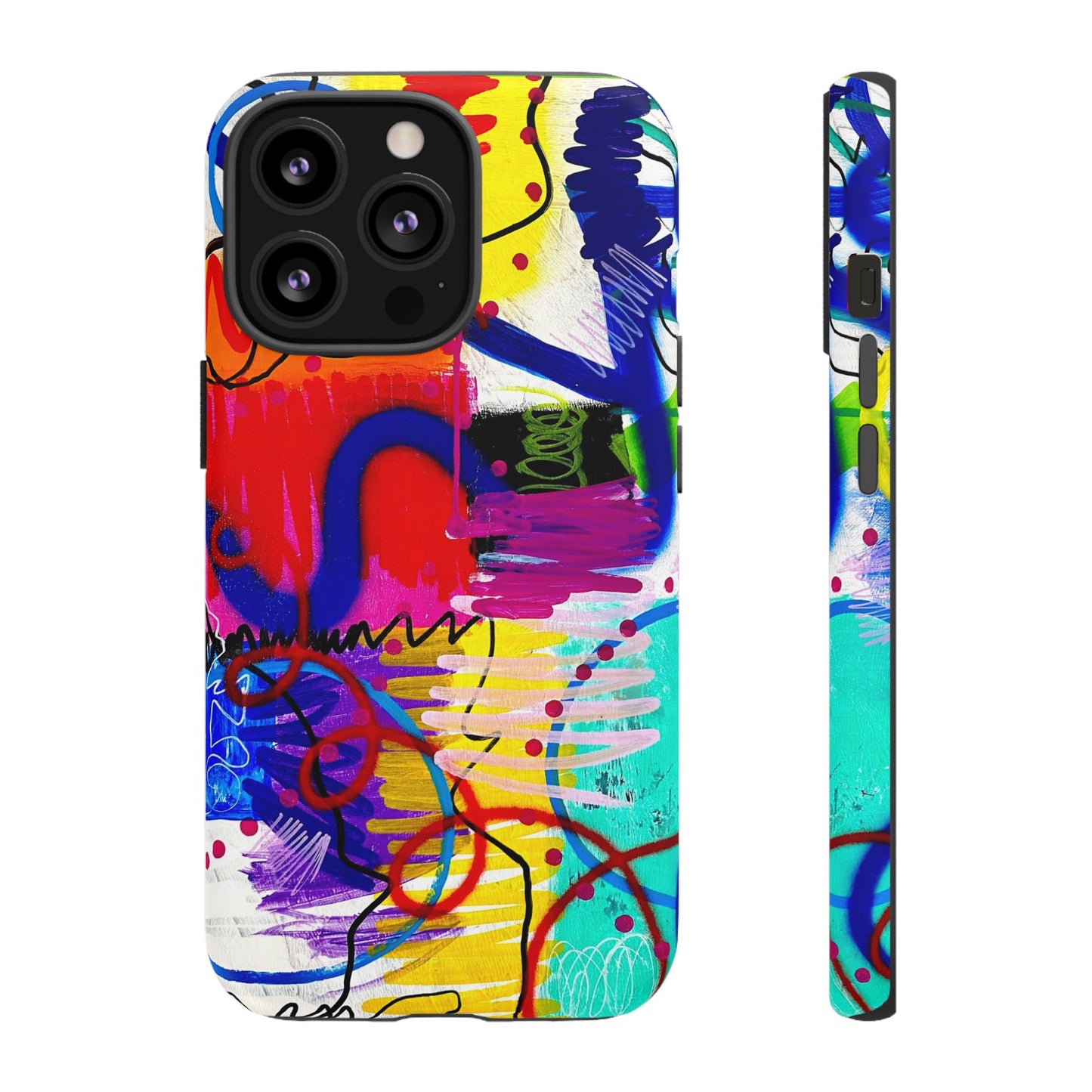 Abstract Art Tough Phone Cases
