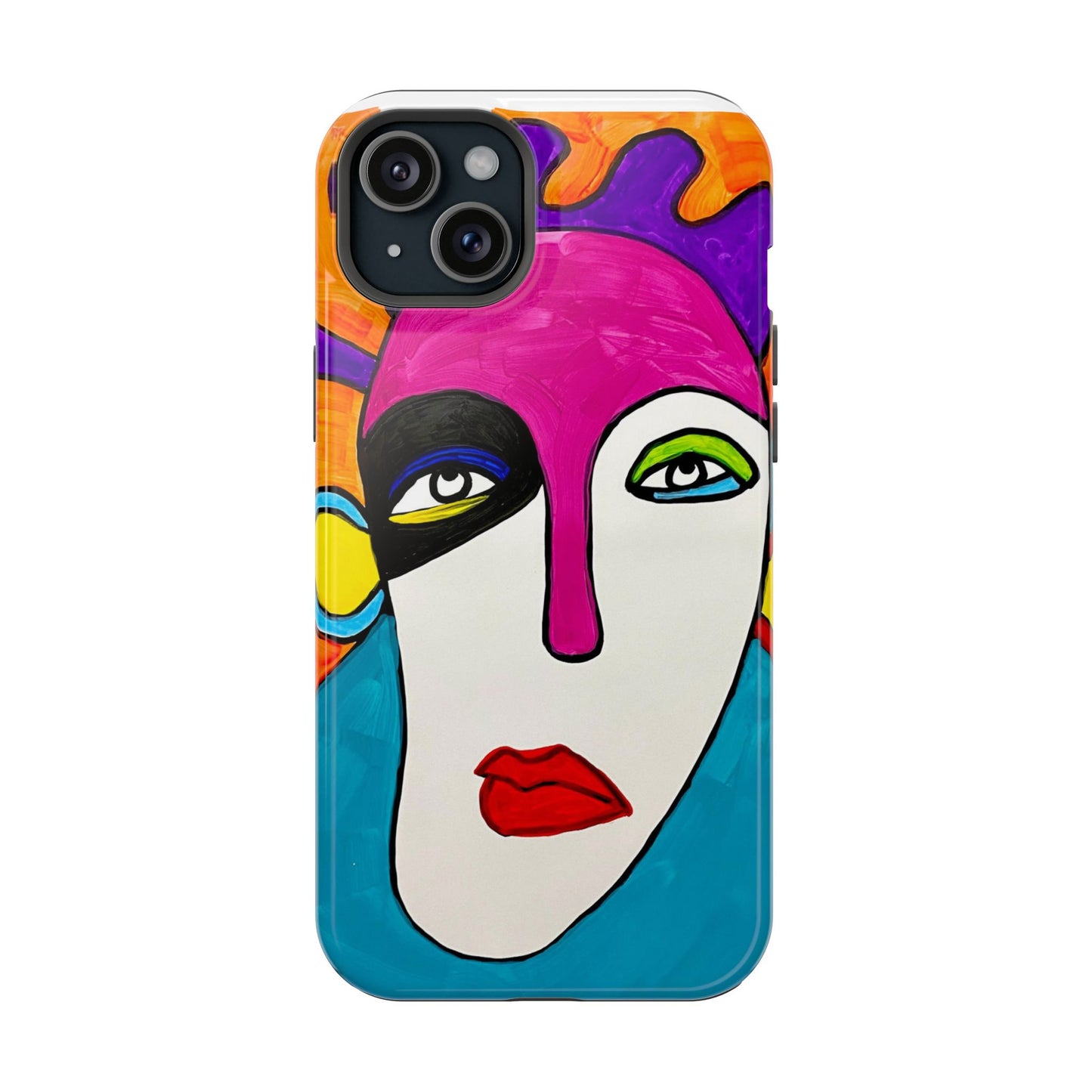 2Featured - Abstract Art Impact-Resistant Phone Cases