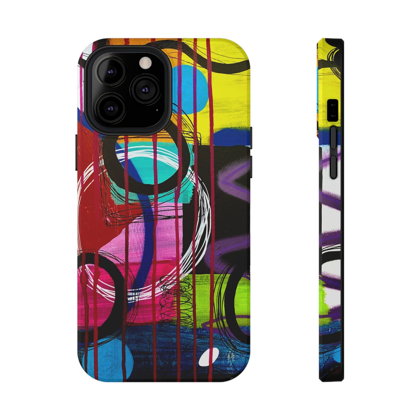 Abstract Art Impact-Resistant Phone Cases