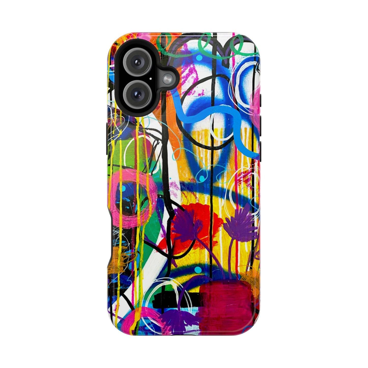 Abstract Art Impact-Resistant Phone Cases