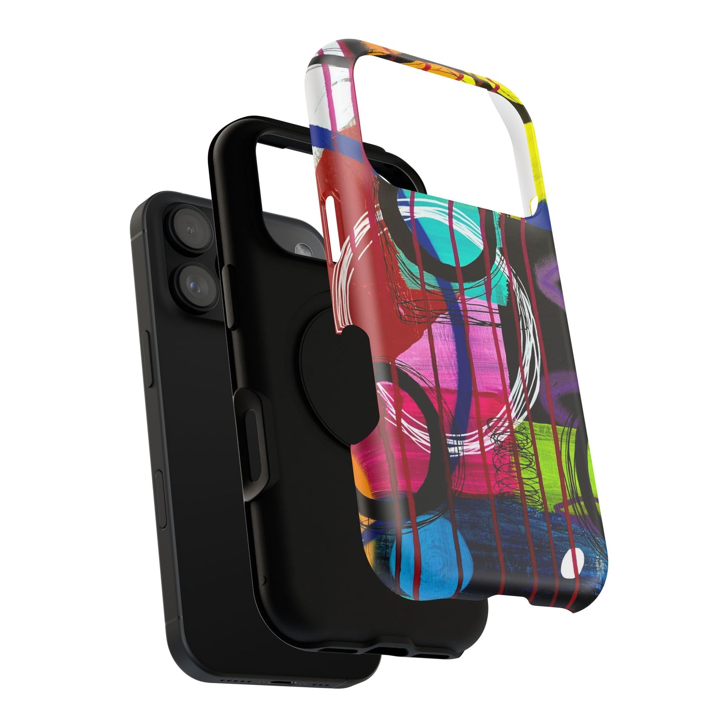 Abstract Art Impact-Resistant Phone Cases