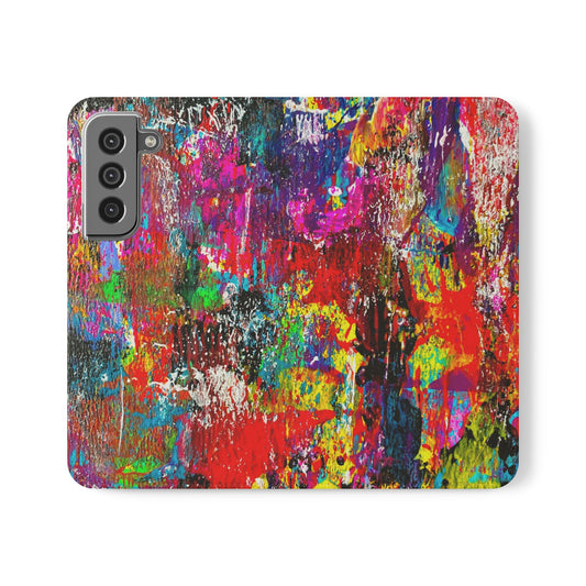 Abstract Art Phone Flip Cases